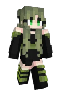 elvensight Minecraft avatar full body