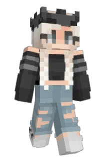 emShadow Minecraft avatar full body