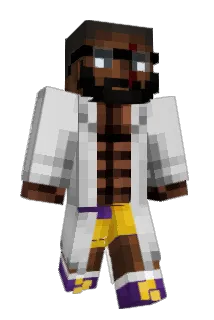 emosgyatted Minecraft avatar full body