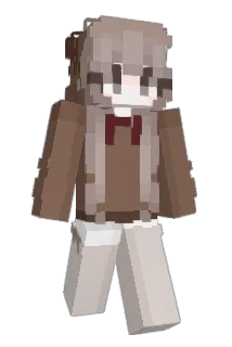 emotistical Minecraft avatar full body