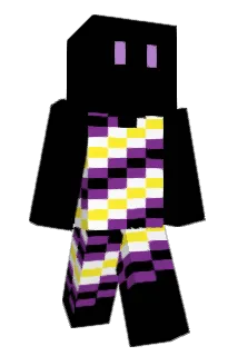 enbysean Minecraft avatar full body