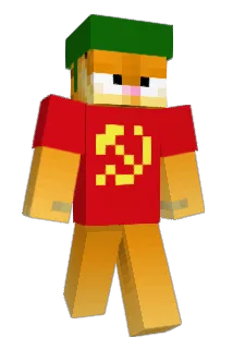 enthuzeastic Minecraft avatar full body