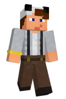 enzeromp Minecraft avatar full body