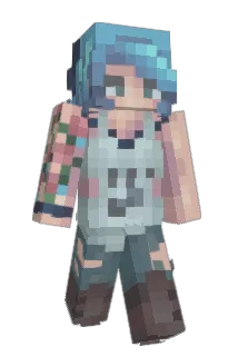 estllee Minecraft avatar full body