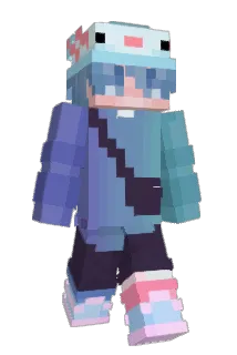 estratosferico Minecraft avatar full body