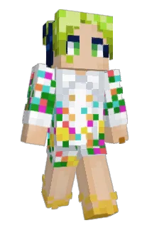 estrogender Minecraft avatar full body