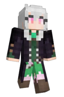ether_quartz Minecraft avatar full body
