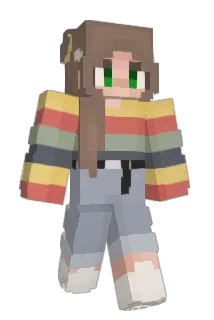 evahat Minecraft avatar full body
