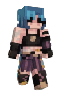 evelocity Minecraft avatar full body