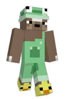 everburney Minecraft avatar full body