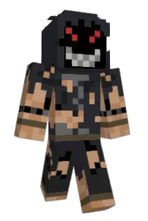 evildogman Minecraft avatar full body