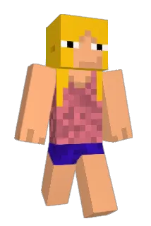 evilgirlllll Minecraft avatar full body