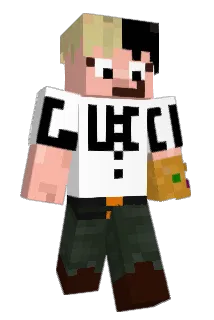 evzub Minecraft avatar full body