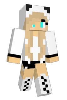 exPANDAble Minecraft avatar full body