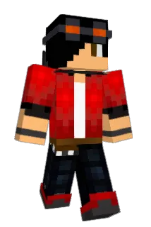 exage100 Minecraft avatar full body