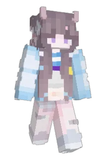 executory Minecraft avatar full body