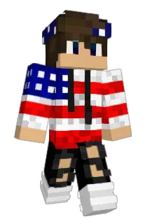 exiberticon Minecraft avatar full body