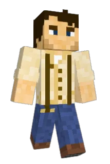 exomega Minecraft avatar full body