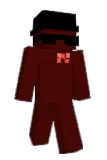 extafied Minecraft avatar full body