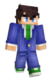 exvertic Minecraft avatar full body