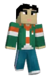 exzae Minecraft avatar full body