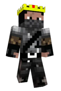 ezelsteen Minecraft avatar full body
