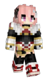 9REX's Minecraft skin wearing the Menace cape