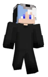 cod gray and titan white Minecraft skin — Classic model — first worn by DuhImJ