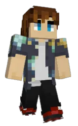woahdin's Minecraft skin wearing the Migrator cape
