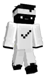 _Berty's Minecraft skin wearing the Purple Heart cape