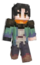 birch and dune Minecraft skin — Slim model — first worn by AceJK11