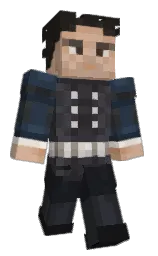 shark and ship gray Minecraft skin — Classic model — first worn by youngkeemo