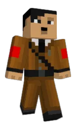 whiskey and black Minecraft skin — Classic model — first worn by Marki_hd