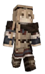 mongoose and sandal Minecraft skin — Classic model — first worn by micronekko