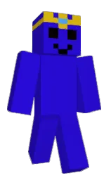 dark blue and galliano Minecraft skin — Classic model — first worn by Yami7872
