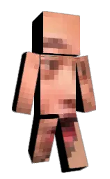 Just_Soup's Minecraft skin wearing the Migrator cape