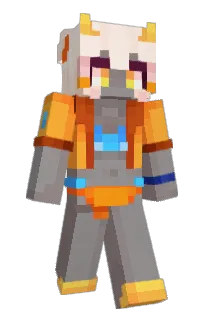 Front of WooIen's skin