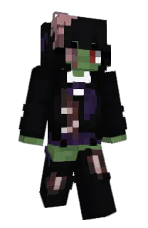 Front of Chinussy's skin