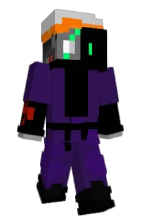 Front of WhiteBan's skin