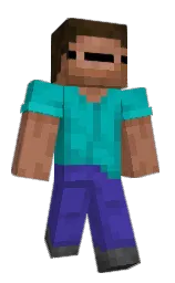 utter's Minecraft skin wearing the Twisted cape