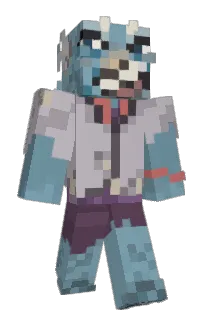 Front of Kehik's skin