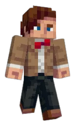 Mrlisto's Minecraft skin wearing the Menace cape