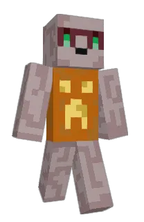 Front of Minecraft skin