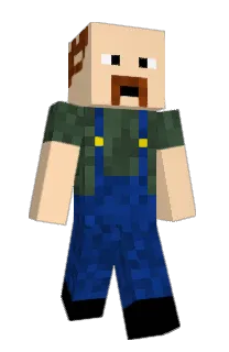 Front of Minecraft skin