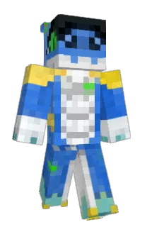Front of Feerone's skin