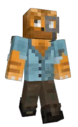 tuatara and porsche Minecraft skin — Classic model — first worn by Siankos