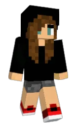 black and macaroni and cheese Minecraft skin — Slim model
