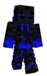 cod gray and black Minecraft skin — Classic model — first worn by ChaotcApple