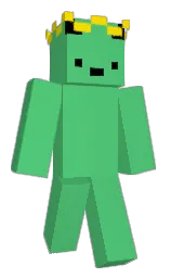 emerald and turbo Minecraft skin — Classic model