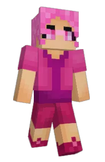 Front of Pinklovely's skin